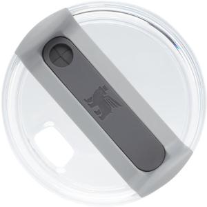 Stanley Quencher Tumbler Lid | Twist on Flowstate 3-Position Lid Replacement for Tumbler with Handle | Accessory fits Stainless Steel Drinking Cup | BPA-Free | Clear