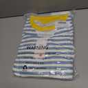 Women Striped Oversized Sweatshirt Long Sleeve Crewneck Hoodies Shirts 2024 Fall Pullover Top Trendy Preppy Clothes (L)