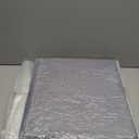 MEEXPAWS Litter Box Enclosure Splash Guard, Top Entry Cat Litter Box Shield with Slot Design Metal Grate, Dog Proof Privacy Screen Cover with Mat, Large White (24.8x16.8x23.6 Inch)