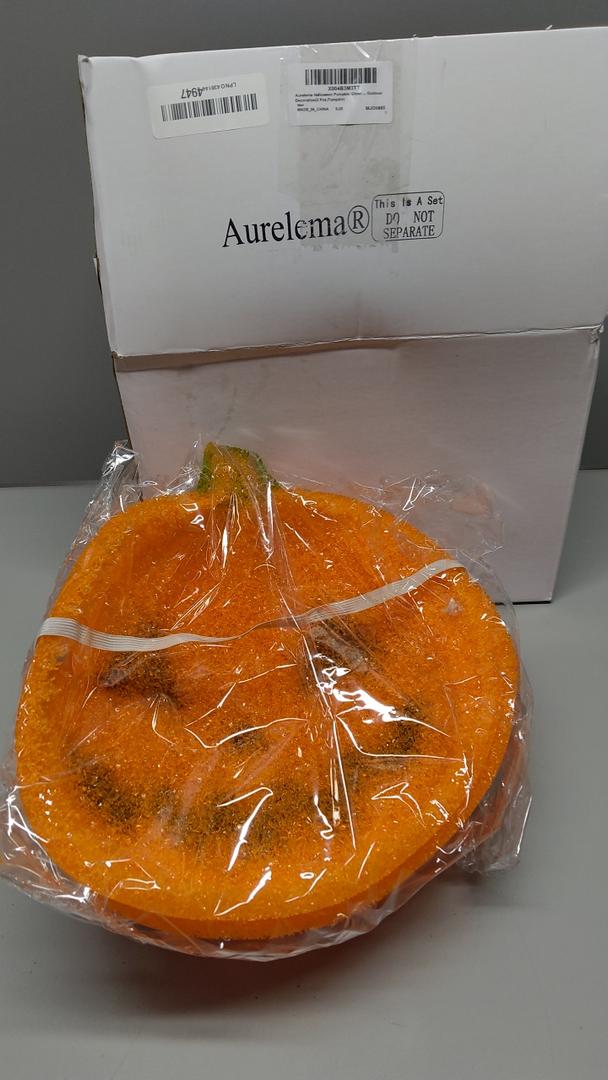 Aurelema Halloween Pumpkin Ghost 2Pcs