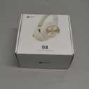 Picun B8 Bluetooth Headphones, 120H Playtime Headphone Wireless Bluetooth with 3 EQ Modes, Low Latency, Hands-Free Calls, Over Ear Headphones for Travel Home Office Cellphone PC Khaki White