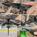 Fathers Day Dad Gifts from Daughter Son Wife Kids,BEST DAD EVER Multitool Knife,Christmas Birthday Father Day for Dad Step New Dad,Unique Camping Hunting Cycling Gift Ideas