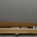 TONIAL 1 Inch Double Curtain Rods 66 to 120 Inches (5.5 to 10ft), Heavy Duty Decorative Drapery Rod Telescoping Splicing Dual Rod with Small Cap Finial, Silver