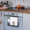 Halloween Ghost Kitchen Towels, Spooky Halloween Hand Towels for Bathroom Decor, Autumn Ghost Pumpkin Decorative Dish Tea Towel for Kitchen, 16x24 Inch