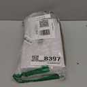 ALLYWASAI Patio Sliding Patio Door Handle Set with Mortise Lock, Key Cylinder and Keeper, Wood Handle Lock Set Fits Door Thickness from 11/2" to 13/4", 315/16" Screw Hole Spacing, Keyed, White