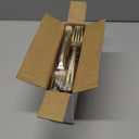 YOUBET 50PCS Gold Plastic Forks - Heavy Duty Plastic Forks - Solid Durable Gold Disposable Silverware for Party Picnic Wedding and Daily Use