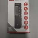 GPX PR047B 4GB Digital Voice Recorder, Black