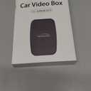 5-in-1 Wireless Android Auto & Carplay Adapter, Wireless CarPlay Adapter Support Netflix/YouTube/TF, USB-A/USB-C Cables, Convert Wired to Wireles Apple Dongle, Magic Video Box Car Play for iPhone