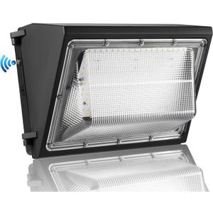 Dusk to Dawn 150W LED Wall Pack Light, 21000LM 800-1000W HPS/HID Equivalent, 5000K Daylight Commercial Outdoor Security Lighting with Photocell Sensor, ETL for Parking Garages,Warehouse,Entrance
