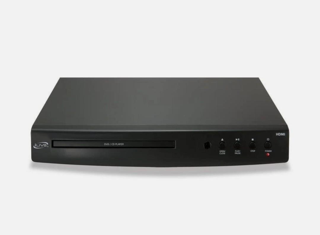 iLive DVD Player with HDMI Conversion, DH300BI, Black