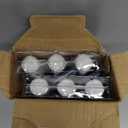 Homemory Real Wax LED Flameless Taper Candles with Timer, Dripless Fake Candlesticks with 3D Flickering Flame, 9.6 Inches White Window Candle for Fireplace Christmas Halloween