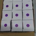 Bluex Bulbs 12 Pack C9 Purple Light Bulb Ceramic Incandescent 7 Watt E17 Intermediate Base Replacement C9 String Lights Bulbs Colored Light Bulb Purple Bulb Holiday Decorations Halloween Bulb