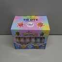 12 Colors Tie Dye Kit, Tie Dye Set for Kids, Pre-Filled Tye Dye Bottles, Non Toxic Permanent Fabric Dye Art Set, Easy DIY Fabric Art - Create Fun