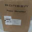 BONSEN 150-Sheet Autofeed Paper Shredder Heavy Duty, 60 Mins Micro-Cut Shredder for Office, 6 Gal Large Capacity Bin P-4 High Security Commercial Document Shredders for Home Office S3114