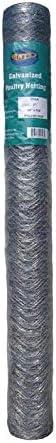 Galvanized Hexagonal Poultry Netting Chicken Wire 48" x150' x 2" Mesh 20GA