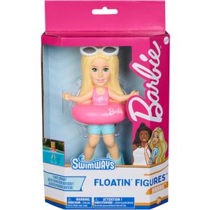 SwimWays Barbie Floatin' Figures, Swimming Pool Accessories & Kids Pool Toys, Barbie Party Supplies & Water Toys for Kids Aged 3 & Up