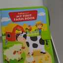 hahaland Busy Book for Toddlers 1-3 - Montessori Toys Busy Board for 1 Year Old Boy Gifts Girl Toys Educational Learning Quiet Activity Books Gifts Toddler Travel Toys for One Year Old Birthday Gift