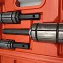 SCITOO 3-Pieces Pipe Expander Tool Set 1/18'' to 3-1/2'', Tail Pipe Expander Compatible with Most Vehicles and Trucks