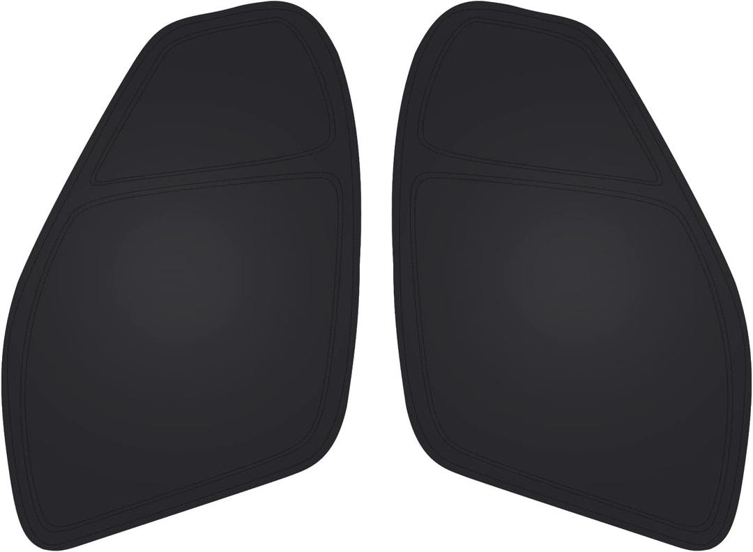 T TGBROS Windshield Sun Shade for Ford Transit 2015-2025 2026 Car Window Shades Thicken UV Block and Blackout Privacy Foldable Sunshades 2PCS Accessories Keep Cool Sun Visor Covers