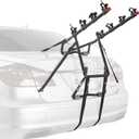 Allen Sports Deluxe 4-Bike Trunk Mount Rack, Model 104DB-R , Black