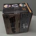 Train Set for Kids, Electric Train Toys with Realistic Light Sounds Smoke, Christmas Train Model Gifts for Toddlers Boys Girls, Steam Locomotive, Luxury Track & 3 Truck Carriages