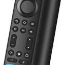 Replacement Remote for FireSeries, Insignia Smart TVs Stick and TVs Cube, Voice Remote Compatible with FireStick(2nd/3rd Gen/Lite/4K/4K Max), Smart TVs 3rd Gen & TVs Cube(1st/2nd Gen), PRO Remote