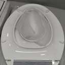 KOHLER K4732-RL-0 Transitions Elongated Toilet Seat Closed-Front with Integrated Child-Size Seat, Quiet-Close, and Grip-Tight Bumpers, White