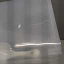 Tight-Lock Rice Container 10-15 Lbs - Airtight Flour Container with Scoop - Food-Grade Plastic Food Storage Container for Cereal, Sugar - Dry Food Dispenser for Kitchen, Pantry Organizers and Storage (Shiny White)