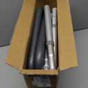 Loyoda Toilet Safety Rails,Height-Adjustable Toilet Frame Width-Adjustable Toilet Handles Foldable Toilet Rail Provides Support for Seniors  Pregnant Disabled Gray