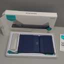 Nillkin Upgraded Foldable Bluetooth Keyboard with Touchpad & Number Pad, Portable Wireless Keyboard for Travel, Pocket-Sized, Full Size Keys, Support 3 Devices for iPad Laptop Tablets Phone, Orange