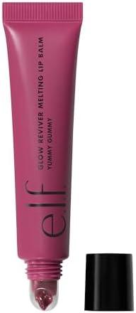 e.l.f. Glow Reviver Melting Lip Balm, Hydrating Tinted Lip Balm For A Glossy Finish & Soft, Supple Lips, Vegan & Cruelty-Free, Yummy Gummy
