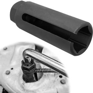 Oxygen Sensor Socket, 3/8-Inch Drive x 7/8 (22mm) O2 Sensor Socket with Side Wire Cutout, Preventing Damage to Wires, Fit All Vehicle O2 Removal and Installation