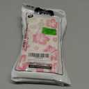 Skyseaco for iPhone 14 Pro Case Cute Hibiscus Phone Case Flower Design Soft Slim TPU Shockproof Camera Protection Phone Cover for Women Girls - Red Pack of 3