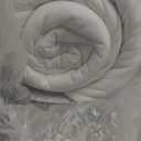 Mellow Marshmellow Comforter, Oeko-TEX Fabric (Gray, Full/Queen)