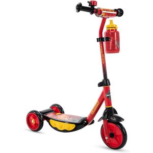 Huffy Disney and Marvel Toddler Kids 3-Wheel Scooters, Multiple Color Options, Ages 3+ Years Old, Durable Steel Frame, Portable, Girls/Boys, Non-Slip Deck, Character Graphics