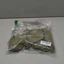 VICHYIE Women Lapel Neck Ribbed Bodycon Tight Fall Dress Long Sleeve Mid Thigh Pencil Above Knee Dresses (Small, Green)