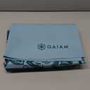 Gaiam Yoga Mat - Folding Travel Fitness & Exercise Mat - Foldable Yoga Mat for All Types of Yoga, Pilates & Floor Workouts (68"L x 24"W x 2mm Thick)