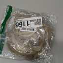 KooKaStyle Invisible Wire Hair Extensions Long Straight Layered Synthetic with Transparent Headband Adjustable Size 6 Secure Clips Hairpieces for Women(20 Inch, H1860A#Beige Blonde)