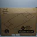 1500 Pieces Rotating Plastic Puzzle Board with Drawers and Cover, 35"x27" Portable Spinning Jigsaw Puzzle Table for Adults, Upgraded Lazy Susan, Ideal Gift for Mum