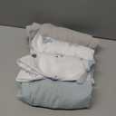 4 Pack Bassinet Sheets - 33"x20" Bedside Bassinet Sheets for Baby Delight, Angelbliss, Fodoss & Most Regular Size Bedside Sleeper | Ultra Soft & Skin Friendly Bassinet Fitted Sheets for Boys Girls (Cyan)