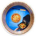 Air Fryer Liners Disposable,100PCS Parchment Paper,Air Fryer Paper Liners for 5-8QT Airfryer,Microwave,Non-Stick and Oil Proof for Easy Cleanup (Round,8IN)
