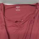 Trendy Queen Womens Long Sleeve Tops Going Out Top Trendy Cute Shirt Y2k Clothes Fashion Clothing Fall Outfits 2026 (X-Small, Wine Red)