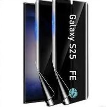 CYCFAIML2 Pack for Samsung Galaxy S25 FE Privacy Screen Protector [Not Glass], Anti-Spy Flexible Film,Full CoverageSensitive Touch & Fingerprint Unlock, Anti-Scratch Shock-Resistant