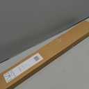 Ivilon Drapery Window Curtain Rod - End Cap Style Design 1 Inch Pole. 28 to 48 Inch Color Brushed Nickel