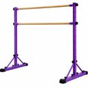 Adjustable Ballet Barre,Portable Dance bar,Fitness Equipment for Dance & Balance Excercise,Super Sturdy for Balance Workout,Weight Limit 250 LBS (4FT, Purple)