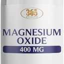 Magnesium 400mg [High Potency] Supplement – Magnesium Oxide for Immune Support, Muscle Recovery, Leg Cramps and Relaxation 120 Tablets-USA Made Set of 2, Exp Date: 11/2027