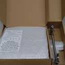 Veken All Metal 10" Shower Head with Handheld, Luxurious Square Double Rain Shower Heads,Power Wash Wand,Dual High Pressure Detachable Rainfall Showerhead with Spray Combo,Extension Arm,Chrome,Sliver