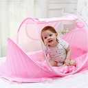 Baby Crib Net, Portable Bed Net, Polyester Nets Stop Baby from Climbing Out Crib Tent for Children Supplies Travel