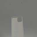 ORNARTO Compatible with iPhone 12 Case, Compatible with iPhone 12 Pro Case, Slim Liquid Silicone 3 Layers Full Covered Soft Gel Rubber Phone Case Cover 6.1 inch,White