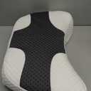 SAHEYER Side Sleeper Pillow with Arm Hole, Upgrad Shoulder Relief System for Neck Pain, MultiAngle Memory Foam Rotator Cuff Pillow for Adults Side, Back and Stomach Sleeper PressureFree Sleep, Black